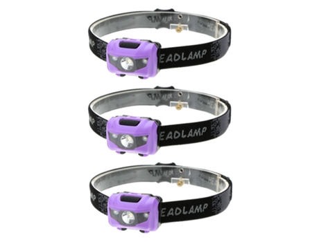 3 Piezas de Faroles de Camping, Equipo de Camping al Aire Libre, Farol de Pesca, Farol de Lámpara Minera.
