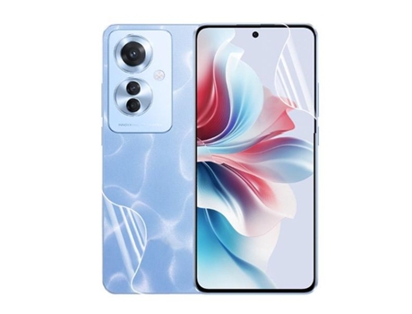 Protector de Pantalla Protectora Frente Verso para Oppo Oppo Reno11 F GIFT4ME Hidrogel Transparente