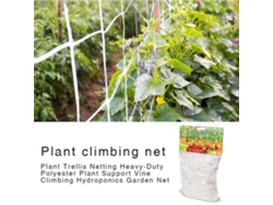 Red de enrejado para plantas, soporte para cultivo en carpas