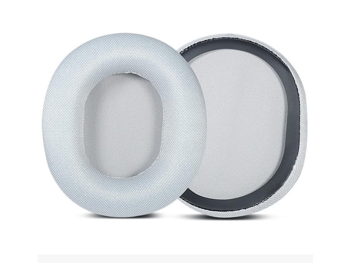 Almohadillas para auriculares Steelseries Arctis 9x, esponja suave, polipiel, color gris.
