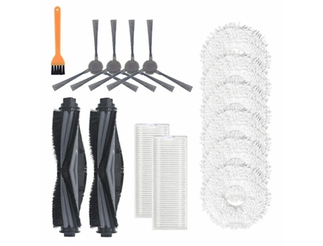 15 peças para ecovacs deebot n9 n9+robô escova lateral principal esfregona filtro de pano