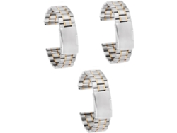 3 Piezas Correa Reloj 20 Correas Banda Acero Inoxidable Mm
