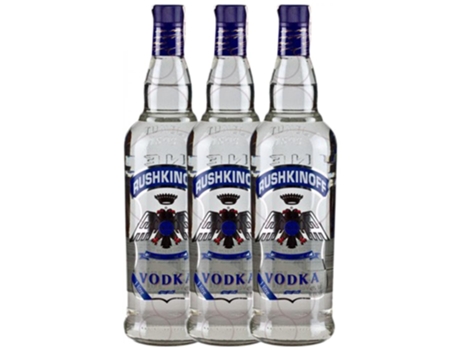 Vodka ANTONIO NADAL Antonio Nadal Rushkinoff Blue Label (1 L - 3 unidades)