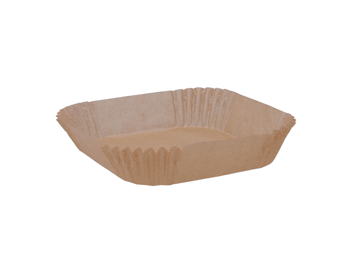 Quid Naturalia Cesta Freidora de Aire Papel 23 x 4,5 cm 50 Unidades