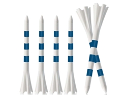 Juego de 50 tees de golf, accesorios para tees de golf blancos y azules Digitallab