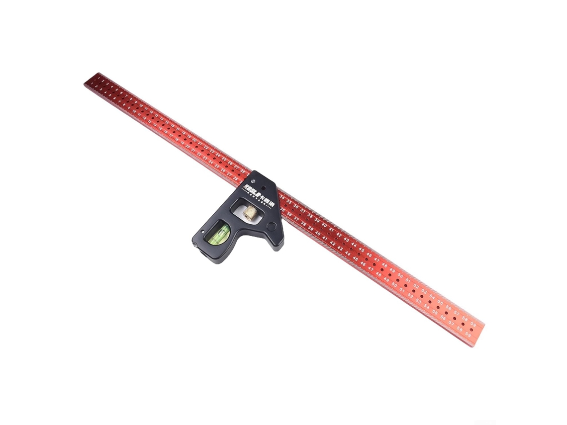 Herramienta De Acero Inoxidable (escuadra Combinada De 600 Mm, Regla Angular Para Carpintería)