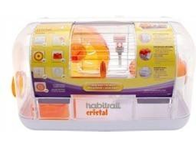 Jaula para Hamsters TROPIZOO (Blanco - 22x25x39cm)