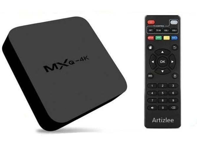 Box Smart TV ARITZLEE MXQ4K (Android - 4K Ultra HD)