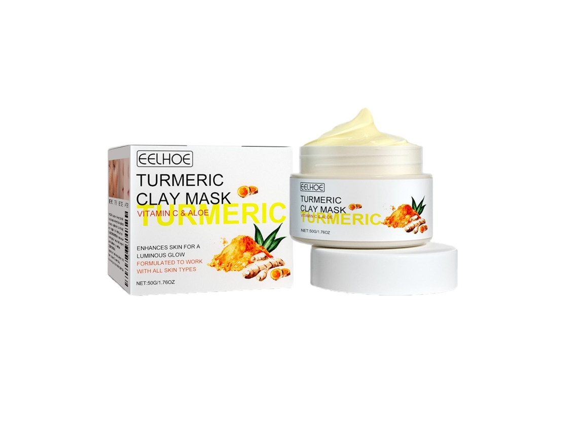 Mascarilla de arcilla amarilla con jengibre para la piel