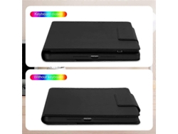 Teclado Bluetooth para Pro10 de 10,9 pulgadas con separación magnética y visualización horizontal y vertical Everley891