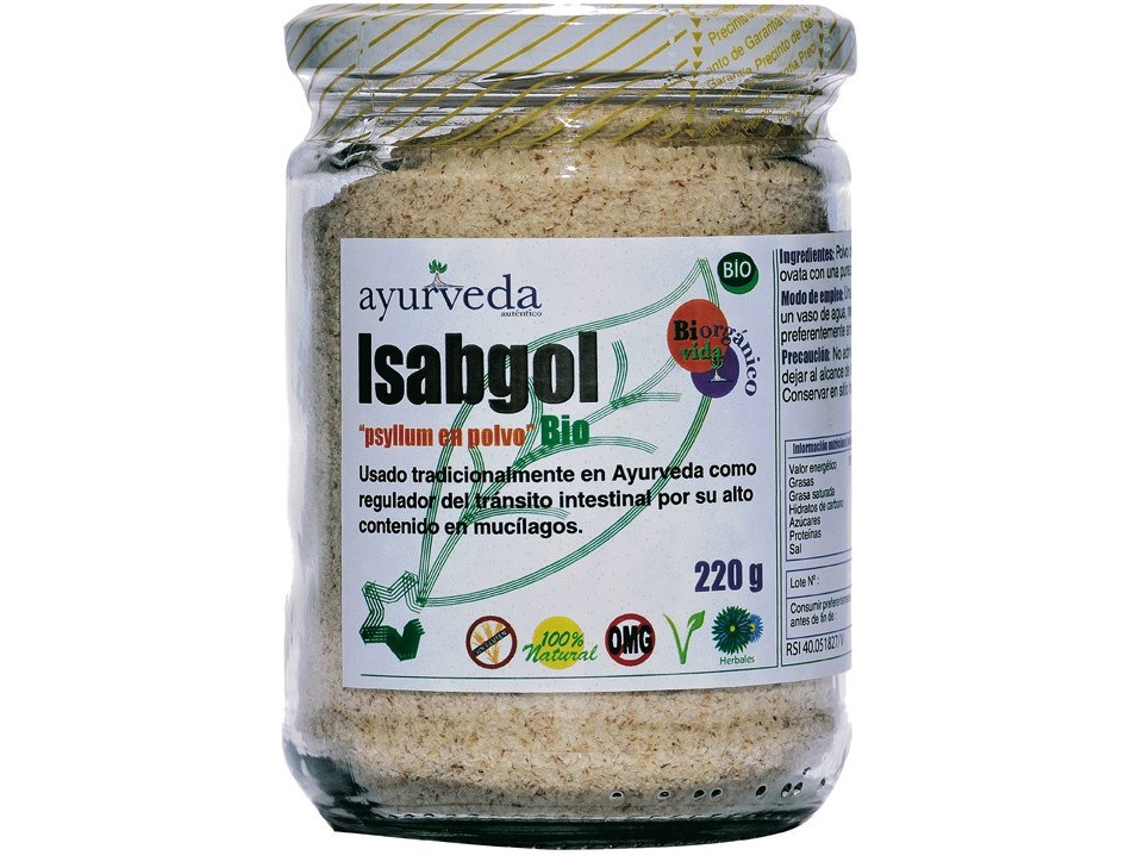 Complemento Alimentar AYURVEDA Isabgol Ecor (220 g)