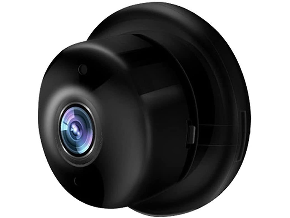 Mini cámara inalámbrica de vigilancia wifi 1080P con sensor de movimiento Yizhood (negra)