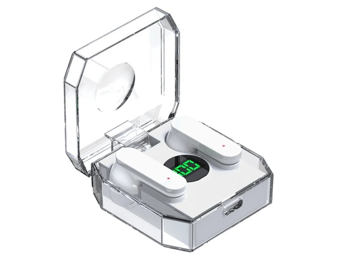 Auriculares Sem Fio Esportivos Yizhood True Wireless Bluetooth Blanco
