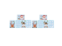 Juego De 2 Pegatinas Navideñas Para Ventanas Con Decoración De Muñeco De Nieve Y Ciervo Para Fiestas Y Días Festivos.