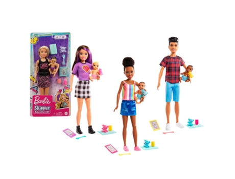 Muñeca BARBIE Babá de com bebê e acessórios