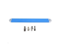 Chaveta de extensión desplazada Primerox, acero de alto carbono, chaveta de rueda, diente S/MARK