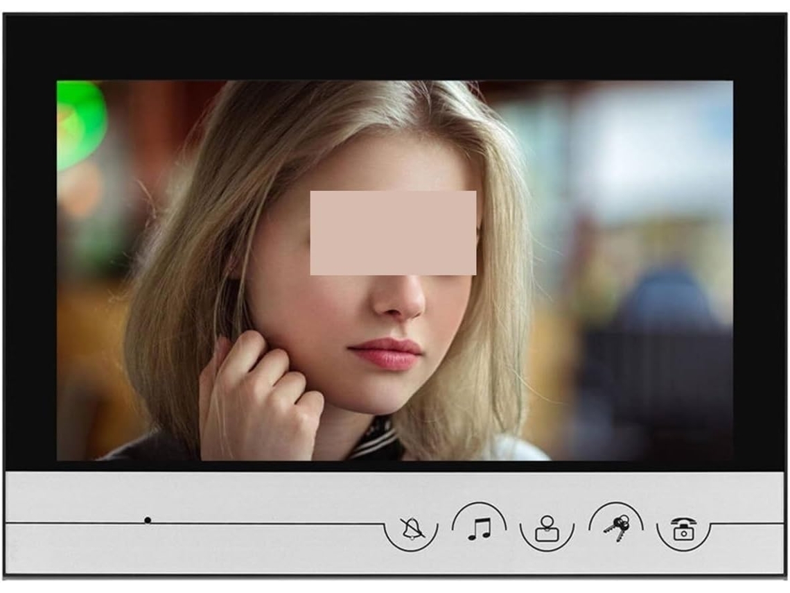 1 Uds Máquina Interior 9 Pulgadas Wifi Sistema De Entrada De Interfono Vídeo De Puerta Affichage Clair