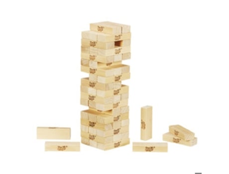 Juego Educativo HASBRO Jenga (Edad Mínima: 6 Años - 8 x 11,5 x 28 cm)