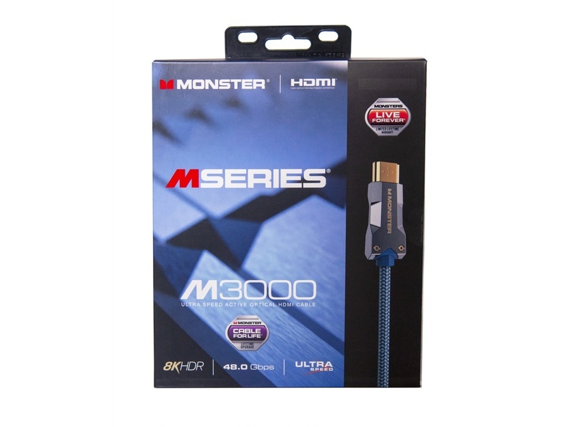 Cable HDMI MONSTER M3000 UHD 8K Dolby Vision HDR 48GBPS