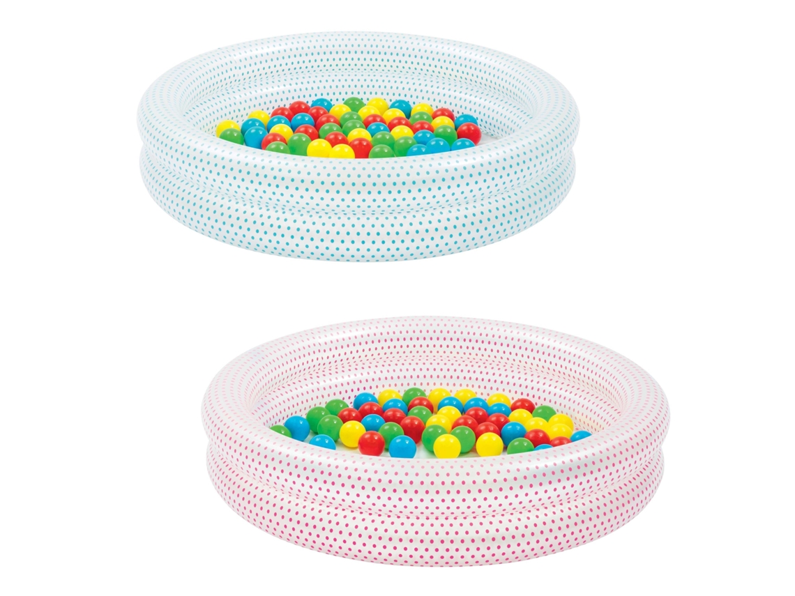 Piscina De Bolas Hinchable Infantil De 2 Anillos Bestway Up In & Over 90x20 Cm