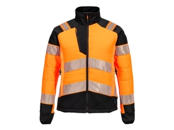 Chaqueta Pw3 Hi-vis Para Mujer - Comodidad Y Protección Amarillo Negro / Xl
