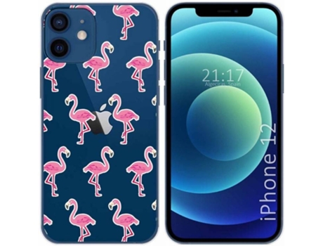 Carcasa iPhone 12 / 12 Pro (6.1) TUMUNDOSMARTPHONE Flamenco Multicolor