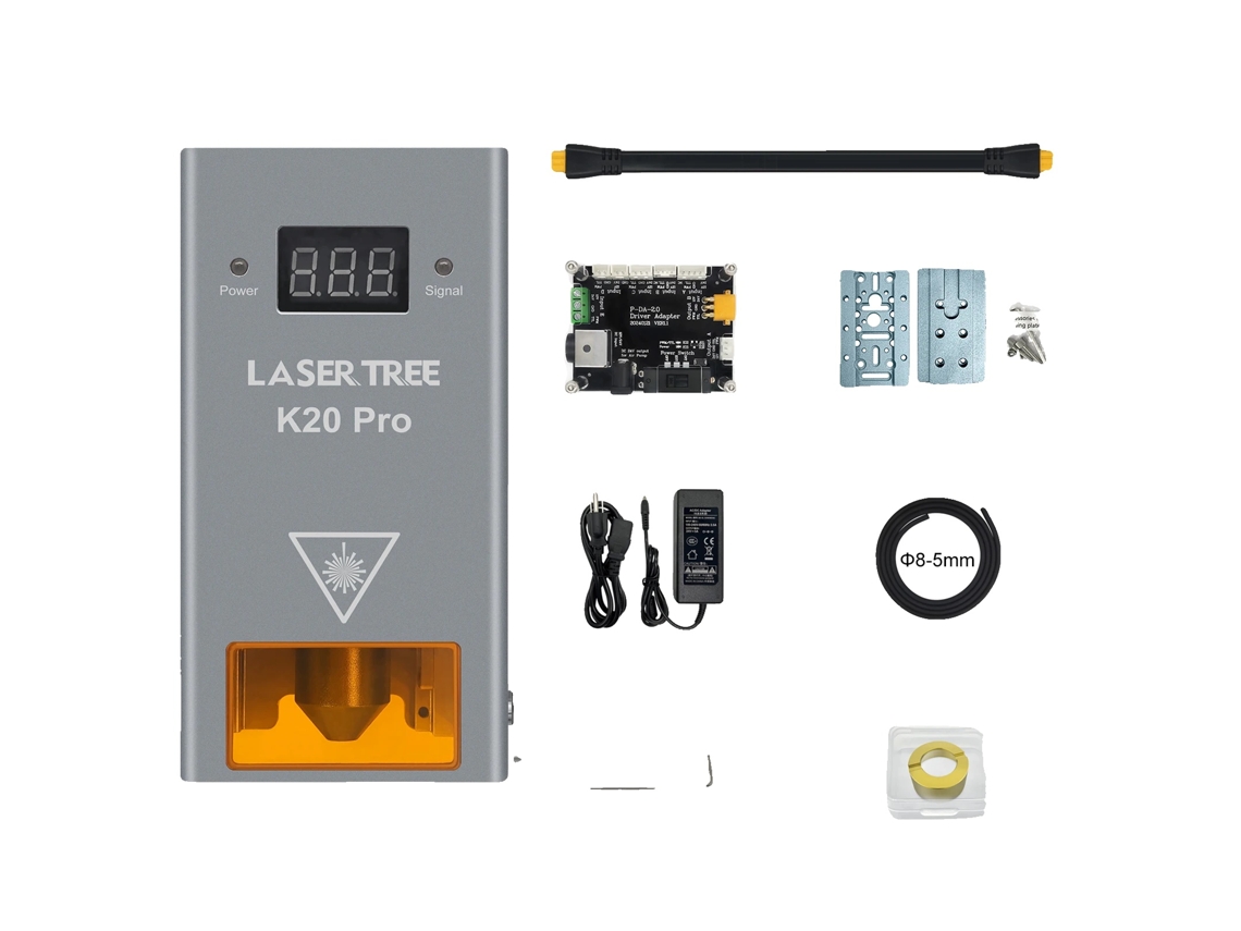 Módulo láser, potencia óptica de 20 W, función de asistencia de aire, Lt K20 Pro Eu OEM