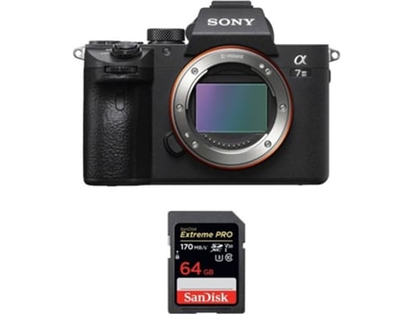 Kit Cámara SONY ALPHA 7 III + SanDisk 64 GB (Full-Frame)