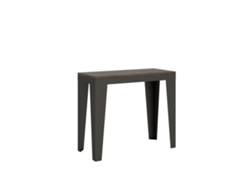Consolas Flame Small Evolution Extensible hasta 196 cm ITAMOBY (90 x 40 x 77 cm - Paneles de Melamina - Nogal)