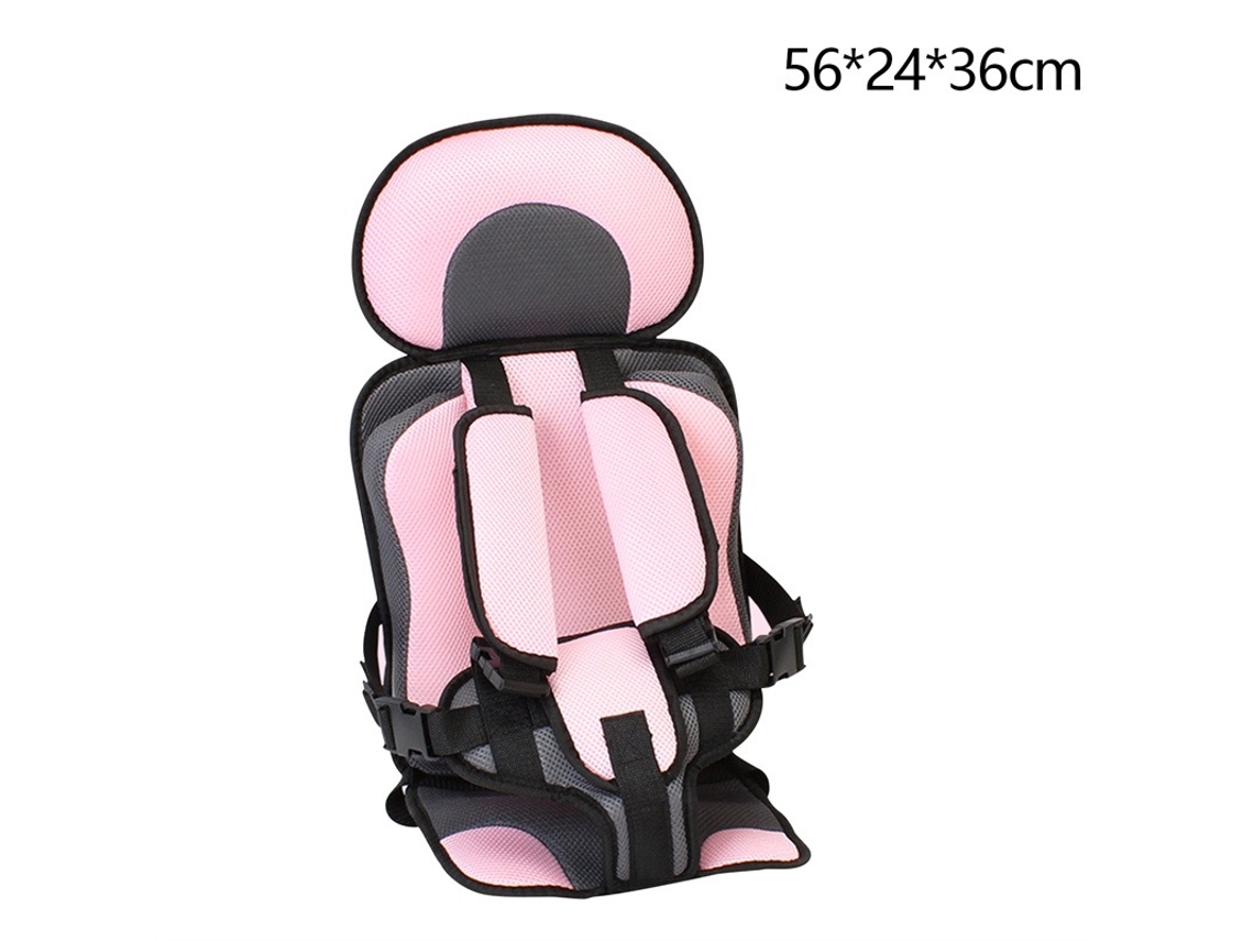 Assento CHRUI Para Carro Ajustável Para Segurança Do Bebê (Rosa)