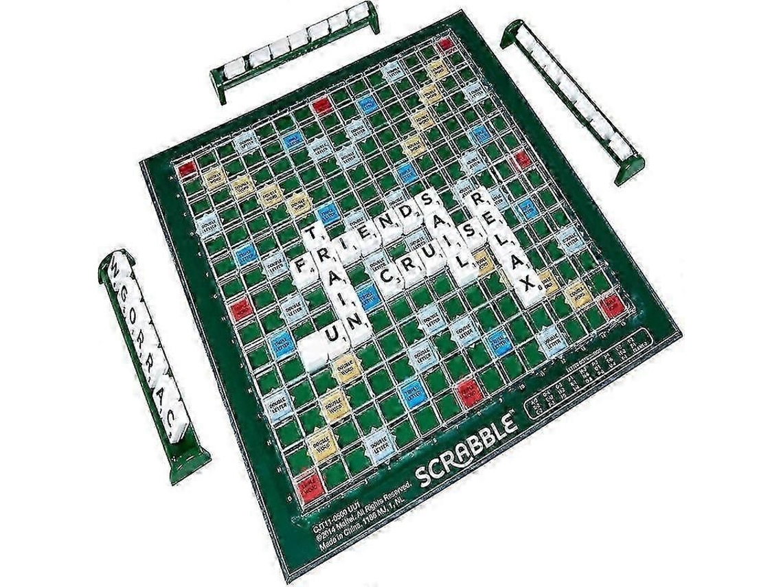 Scrabble Versión Original En Inglés Juego De Mesa Clásico Juego Familiar De Formación De Palabras Entretenimiento Educativo