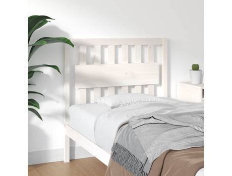 Cabecero de cama VIDAXL Blanco Madera (95.5x4x100 cm)