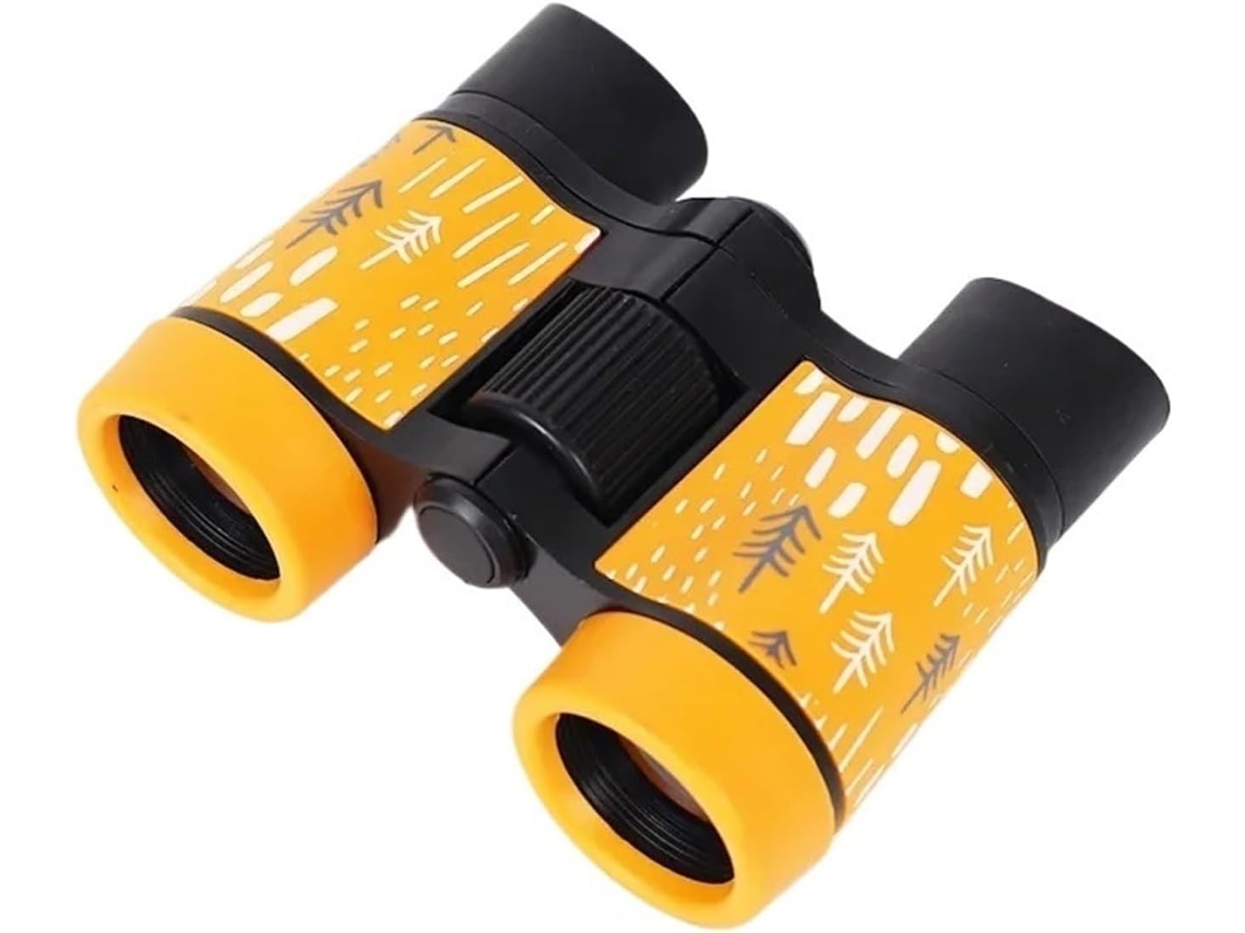 Telescopios Binoculares De Goma De 4x30 Mm Para Niños, Telescopio Plegable Educativo, Óptica.