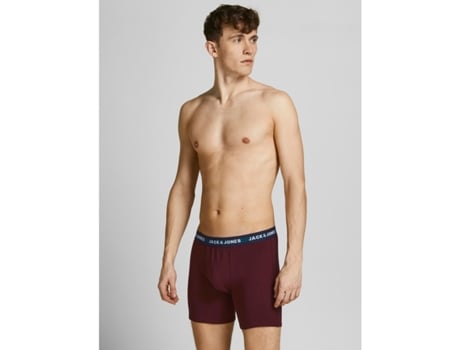 Boxers JACK & JONES Hombre (6XL - Gris)