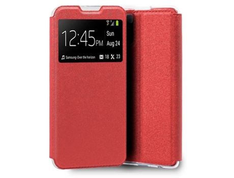 Funda COOL Flip Cover para Xiaomi Redmi 10 Liso Rojo