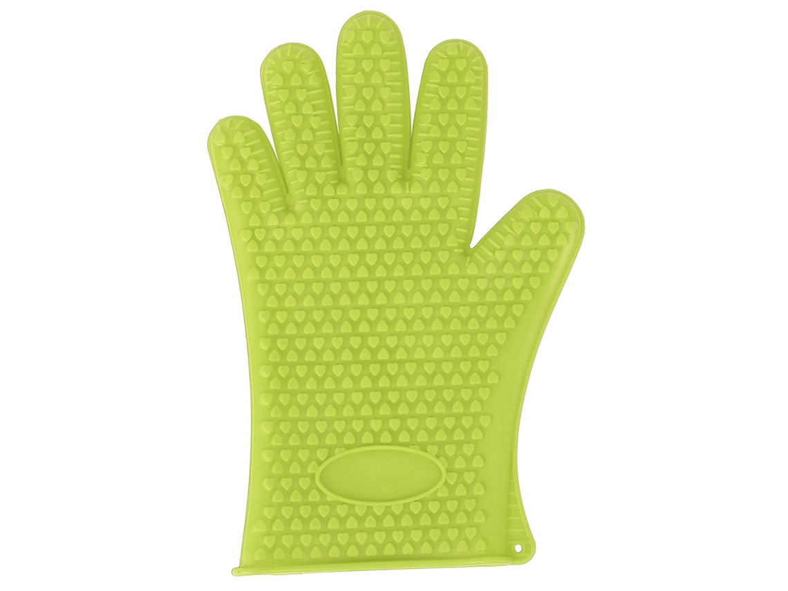 Guantes Aislantes Antideslizantes De Silicona Para Horno Y Microondas - Green Kitchen