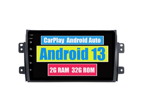 Autoradio Multimedia ROVERONE para Suzuki SX4 1 2006 - 2014 para Fiat Sedici 189 2005 - 2014 CarPlay Android Coche Radio Bluetooth Navegación