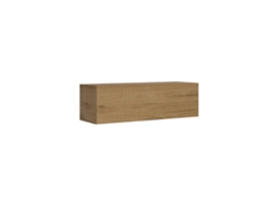 Armario de pared plegable An. 133,6 Al. 40 Pr. 39,2 Roble natural Itamoby