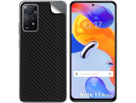 Carcasa Xiaomi Redmi Note 11 Pro / 11 Pro 5G TUMUNDOSMARTPHONE Vinilo Textura Carbono Multicolor