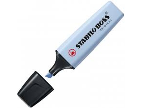 Marcador STABILO boss 70 pastel - cor azul nuvem pastel (1 unidade)