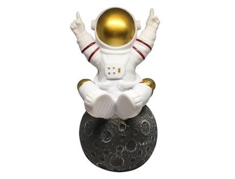 Altavoz Bluetooth Portátil Sonido de Alta Definición Altavoz Inalámbrico Astronauta Oro BISBISOUS