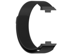 Pulsera magnética de metal para Huawei Watch Fit 3/Fit 4 Pro, color negro y plateado