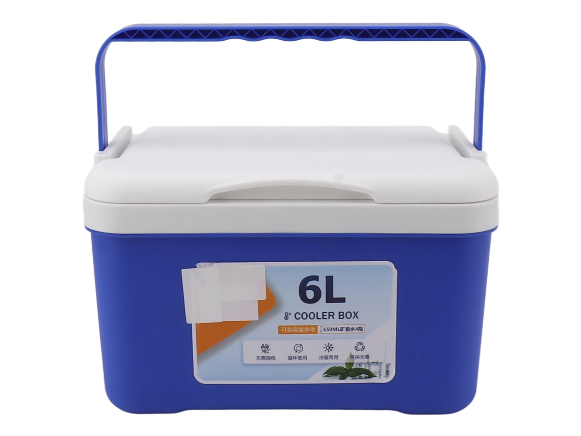 Nevera portátil para almacenar insulina (6 l) con gran capacidad, ideal para picnic, pesca y camping. Tipo 1.