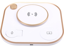 Cargador Magnético Plegable Multifuncional Para Lámparas, Teléfonos Móviles, Relojes, Auriculares Y Escritorios, 15 Wb