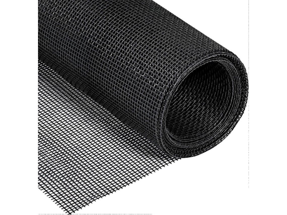 Rebe-moustiquaire pour fenêtres 122x252cm taille ajustável anti-insetos anti-mouches transmissão de luz de alta qualidade preto