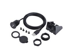 Cable De Extensión Usb 2.0, Transmisión De Un Solo Puerto, Extensión De 2 Metros