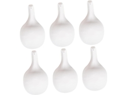 6 Botellas De Agua De Papel En Blanco Para Pintar, Ideales Para Juguetes Infantiles Y Bebés.