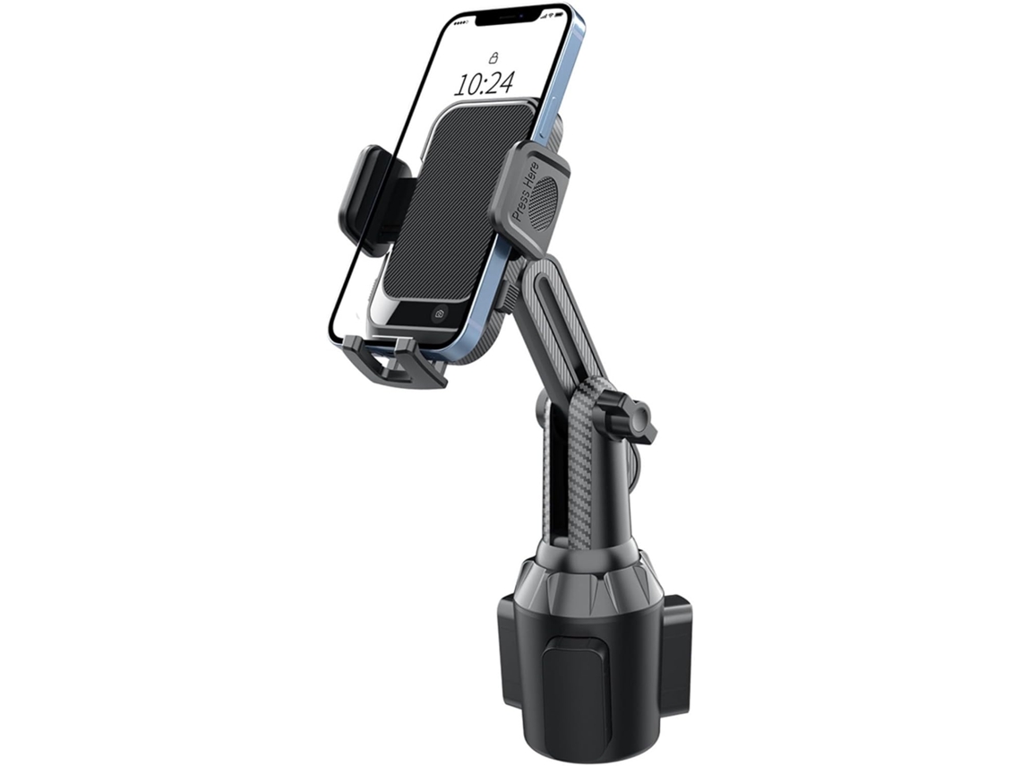 Soporte Seguro Para Teléfono De Coche Con Abrazadera De Silicona Antideslizante.