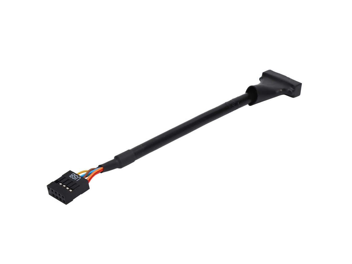 Cable Adaptador Para Placa Base Usb 3.0 De 20 Pines Macho A Usb 2.0 De 9 Pines Hembra