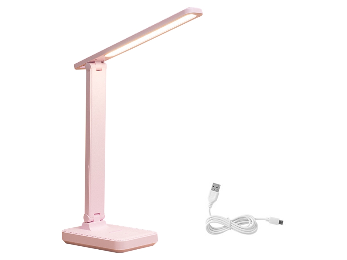 Lámpara de escritorio LED con USB, 3 modos de luz, control sensible